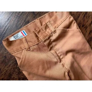 Vintage Hippy 70’s costume Billy The Kid‎ Boys Size 6 Brown Dress slacks Pants